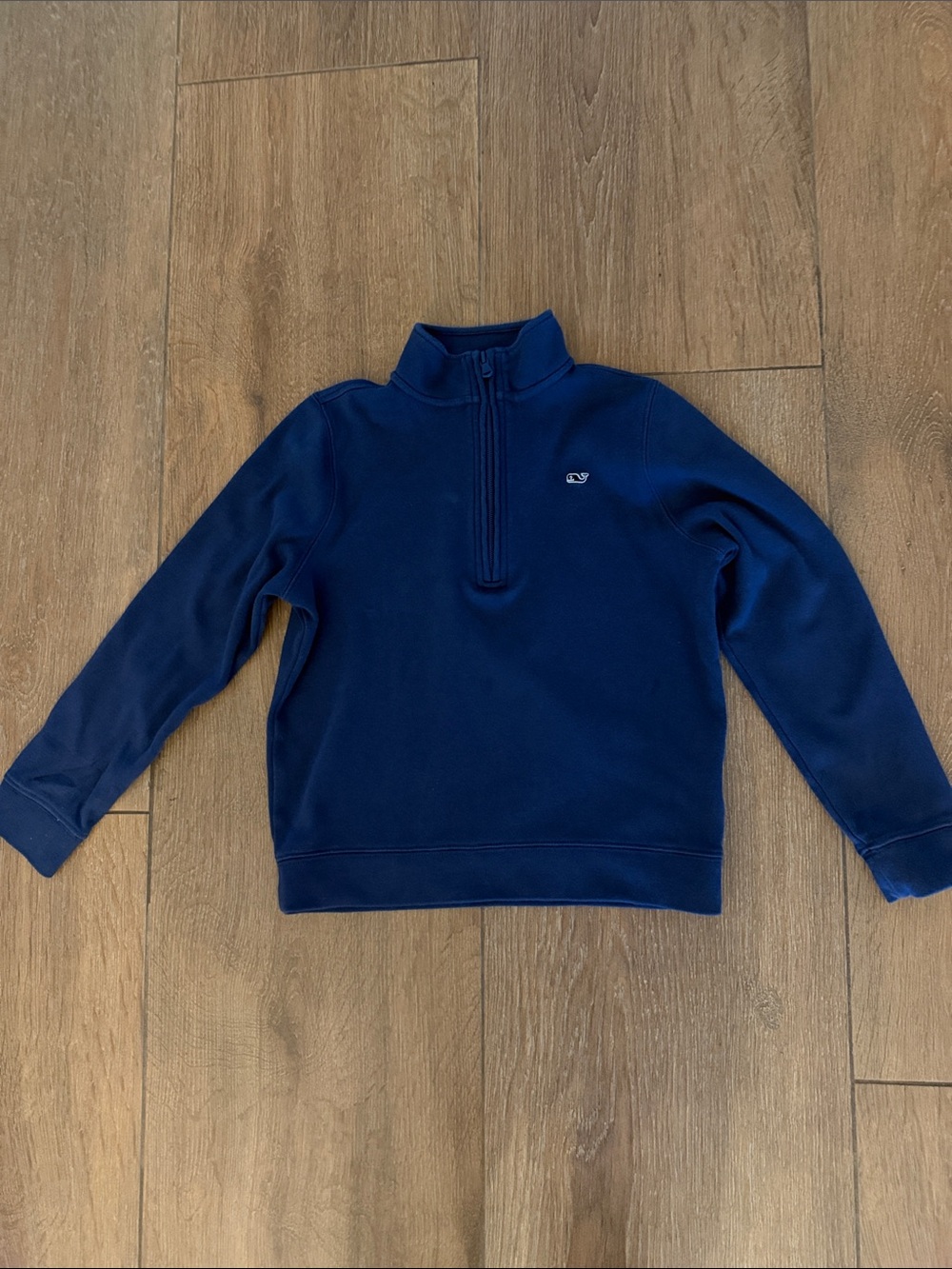 Vineyard Vines Kids Navy Quarter-Zip Sweatshirt